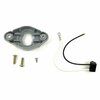 Truck-Lite Bracket Mount, 2 In Diameter Lights/ 2-1/2 In Diameter Lights, Used In Round Shape Lights, Gray 10410